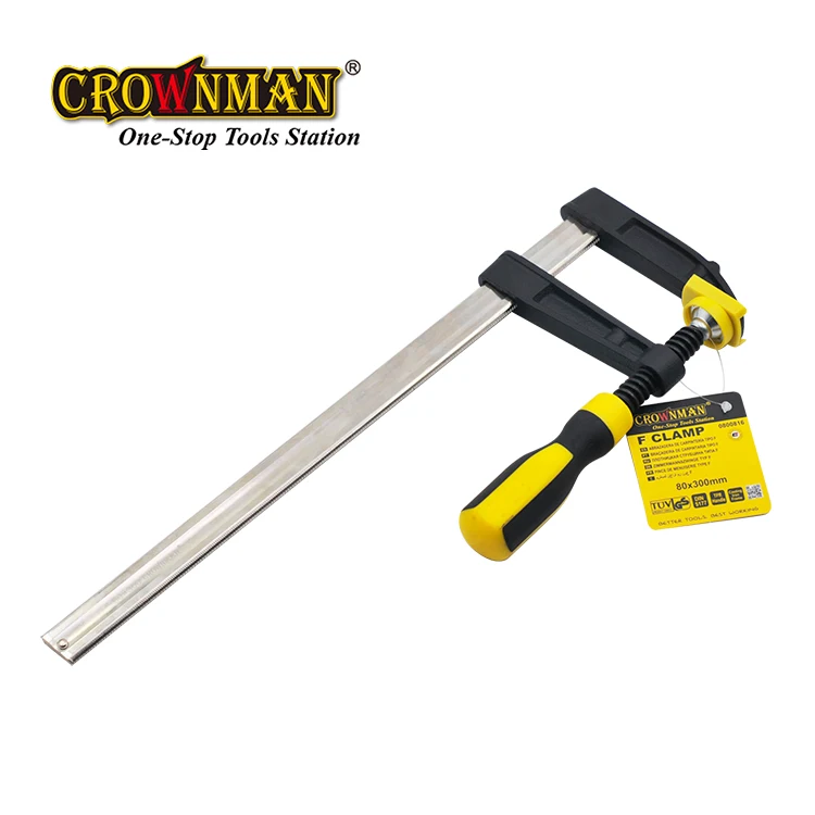 Heavy Duty Woodworking Hand Diy Tool Repair Tool Movable 6"/10"/12"/16"/20"/32" F-clamp Bar Fixing Fixture Clamps