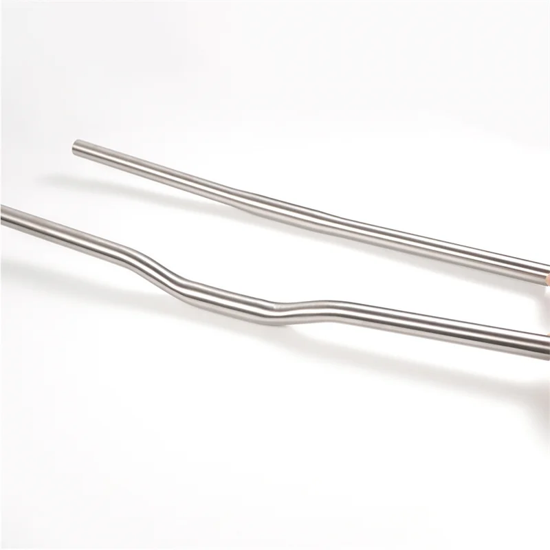 Titan-Fahrradzubehör, Fahrradlenker, Ti Bike Riser Falt-Lenker Schwalbenform 25,4 mm 31,8 mm 600/620/650/700 mm – Detail 2