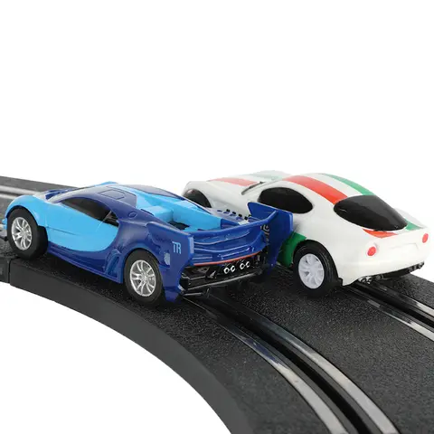 Slot Car 1 64 1/64 1:64 Scale Vehicle Electric High Speed Race Track Polizei Racing Cars Accessories Toys Kids Gifts