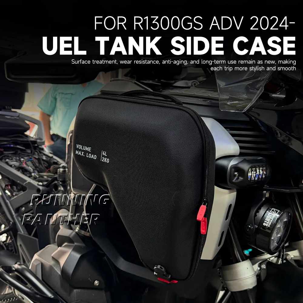 

Waterproof Left Right Radiator Cowl Bags Fairing Accessories For BMW R1300GS Adventure R1300GS ADV R1300GSA 2024 -