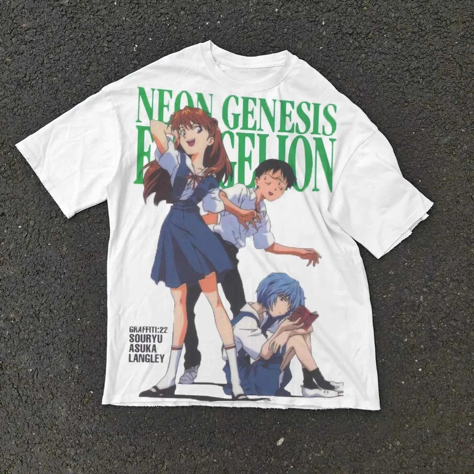 T-shirt Oversize Bianca in Cot - Anime Cosplay Title recensione e prezzo