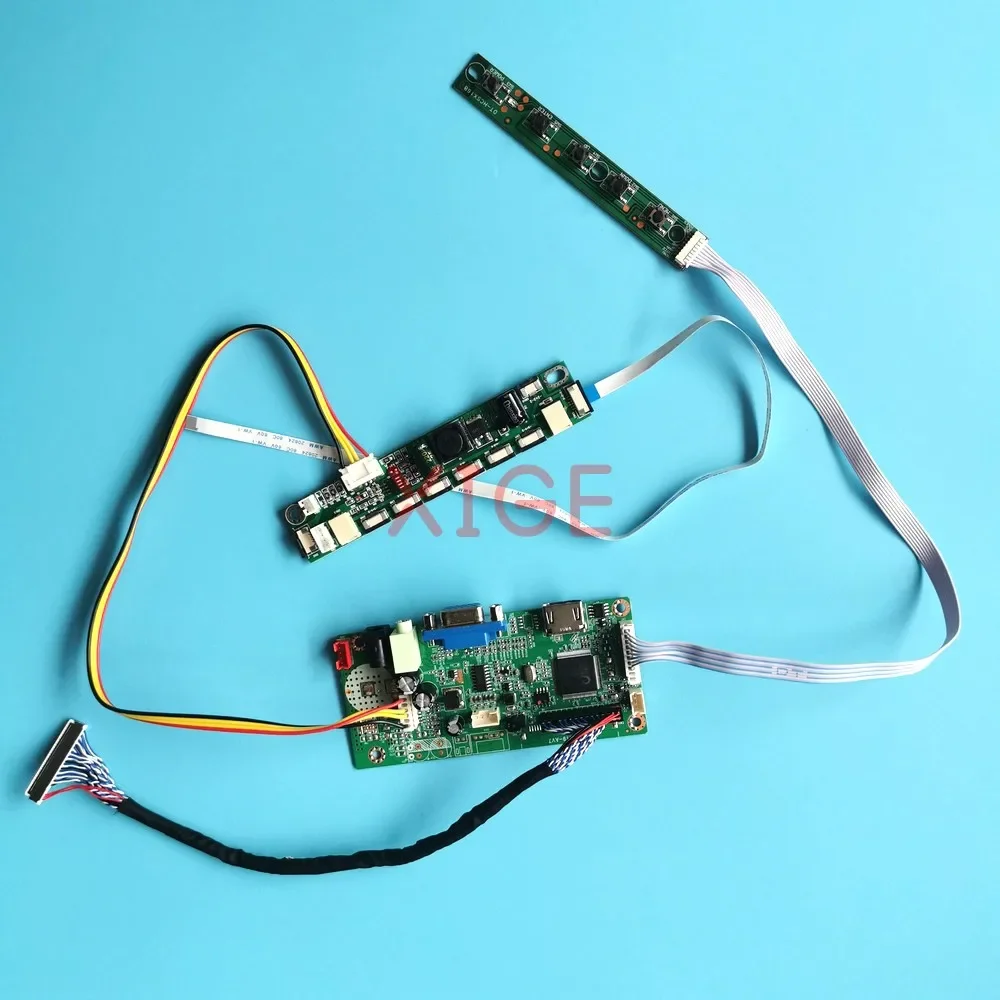 For LM200WD3 LM200WD4 LCD Panel Controller Driver Board LVDS 30-Pin Kit VGA 20