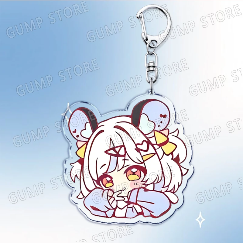 Popular Game Cute Characters Keychain for Accessories Gaming Figures Keyring Key Chain Jewelry Fans Friends Gamer Gifts