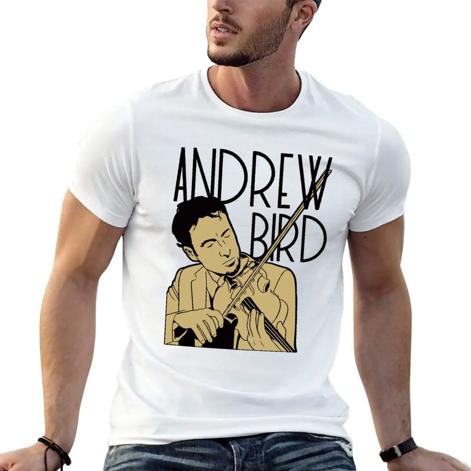 Andrew Bird T-Shirt Outdoor Work Short Sleeve Top