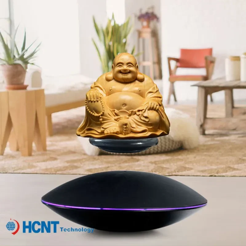 Suspended display stand black flying saucer model, creative ornament of advertising display stand, factory direct sales black