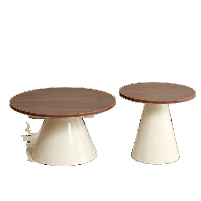 

Creative coffee table, modern simplicity, small apartment round edge table