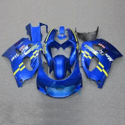 Kit de carenado de plástico para motocicleta SUZUKI SRAD GSXR 600, 750, 1996-2000, ABS, GSXR600, GSXR750, 1997, 2000, azul