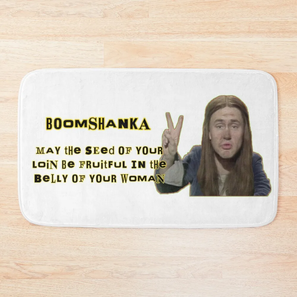 

Boomshanka Mug Young Ones Neil Bath Mat Anti-Slip Bathtub Room Carpet Mat