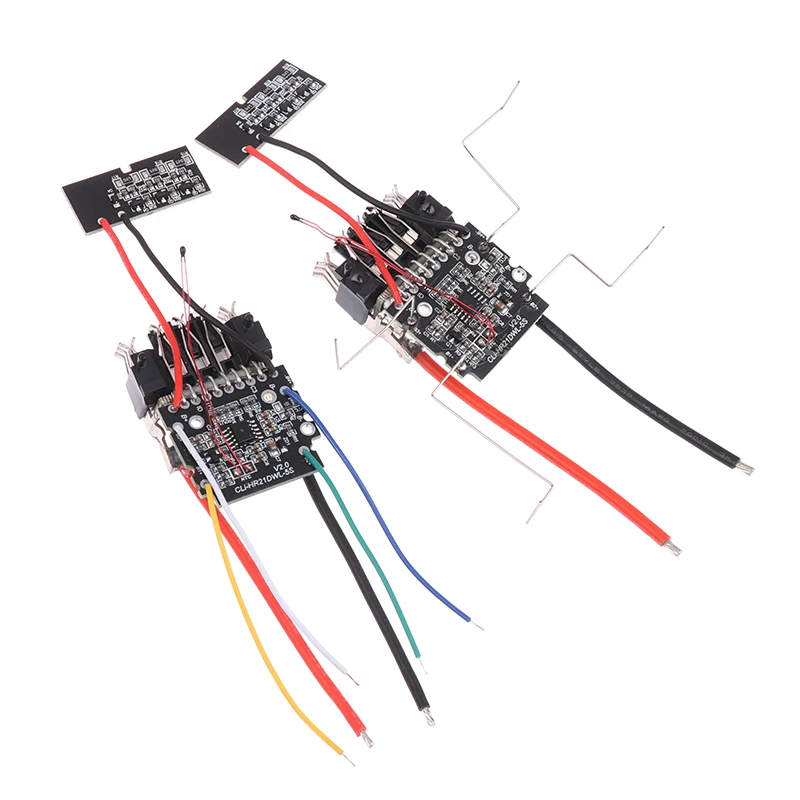 1pc For DCB200 20V Power Tool Plastic Shell Protection Board Li-Ion Battery PCB Charging Protection Circuit Board For 21700