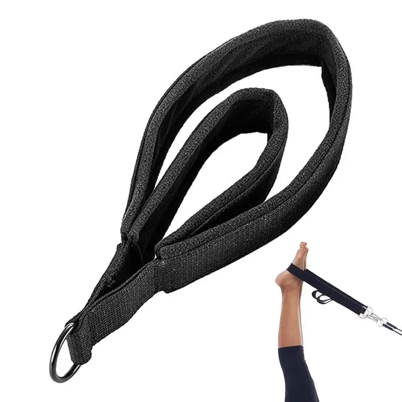 Ankle Straps For Cable Machines Women Nylon Leg Strap With Double Loop Design Effective Yoga Practice Ankle Bands Pilates