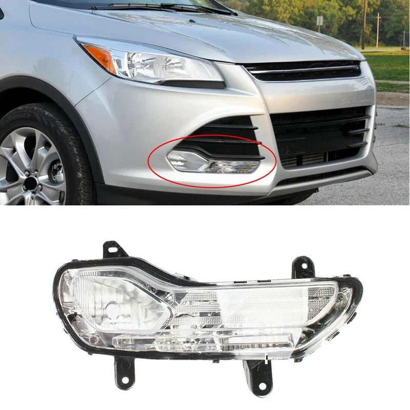 

Front Right Side Fog Light Fog Lamp (No Bulbs) Fit For Ford Kuga Escape 2013-16