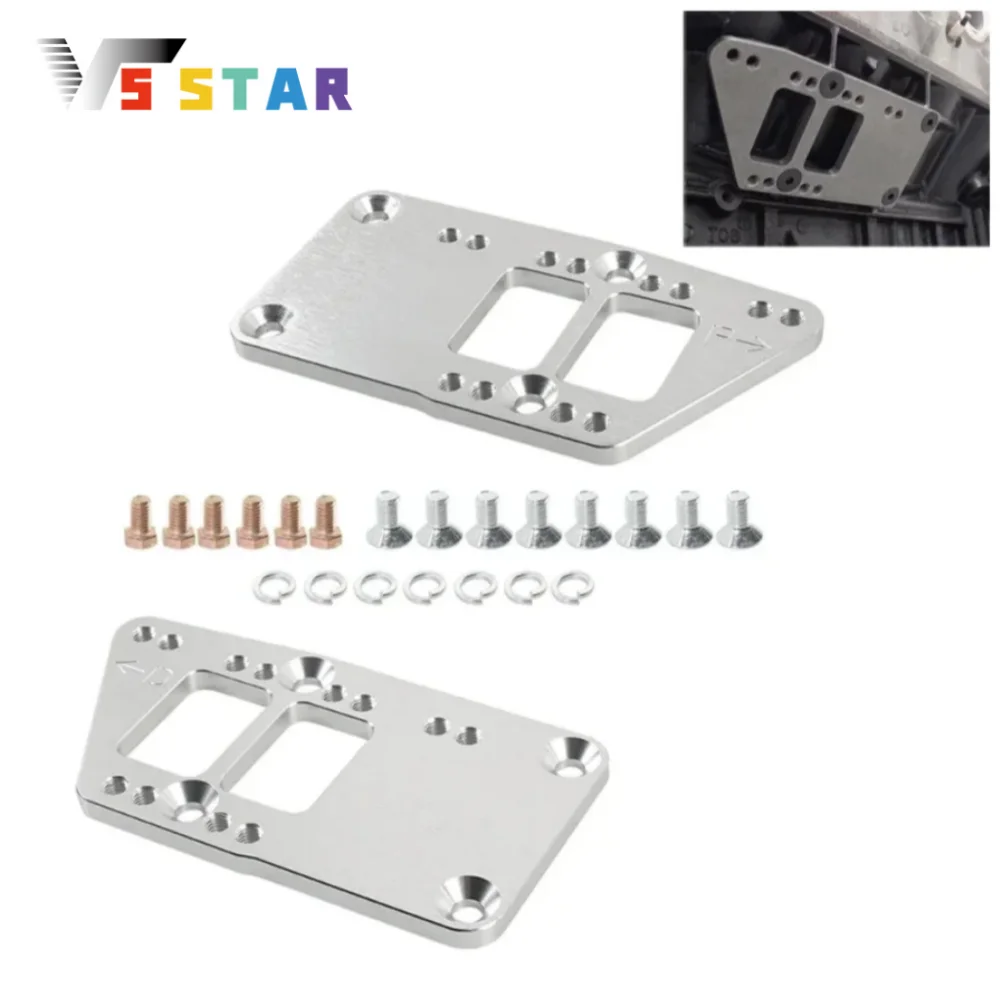 

Billet Aluminum LS Engine Mounts Swap Bracket Small Block Kit LS Motor Mounting Adapter Plates For LS1 LS3 LS2 Sliver