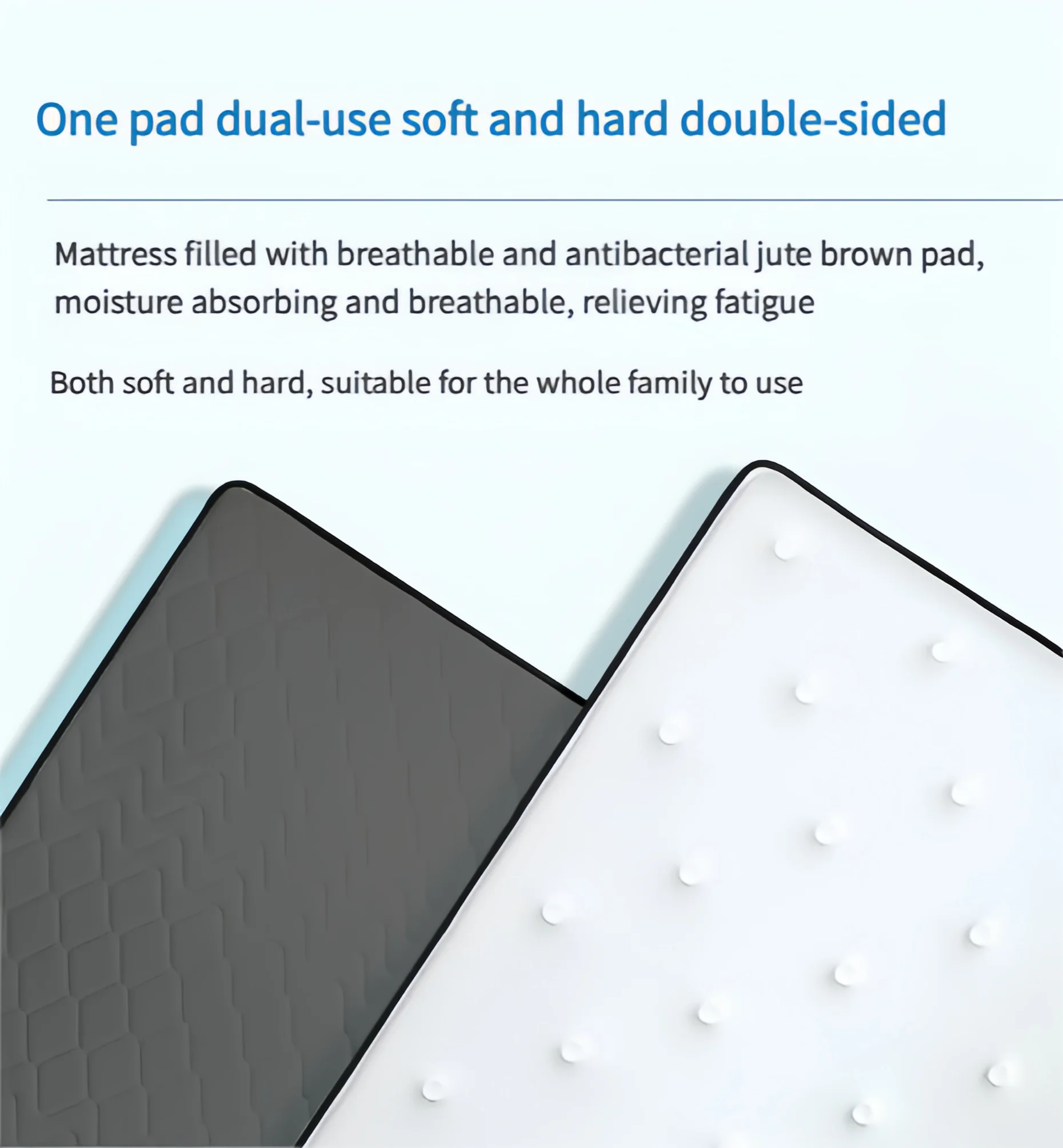 مرتبة من اللاتكس الرغوي قابلة للإزالة على الطراز الحديث، وظيفة تبريد من الجوت البني للأطفال المسنين - لاستخدام غرفة نوم المستشفى #6