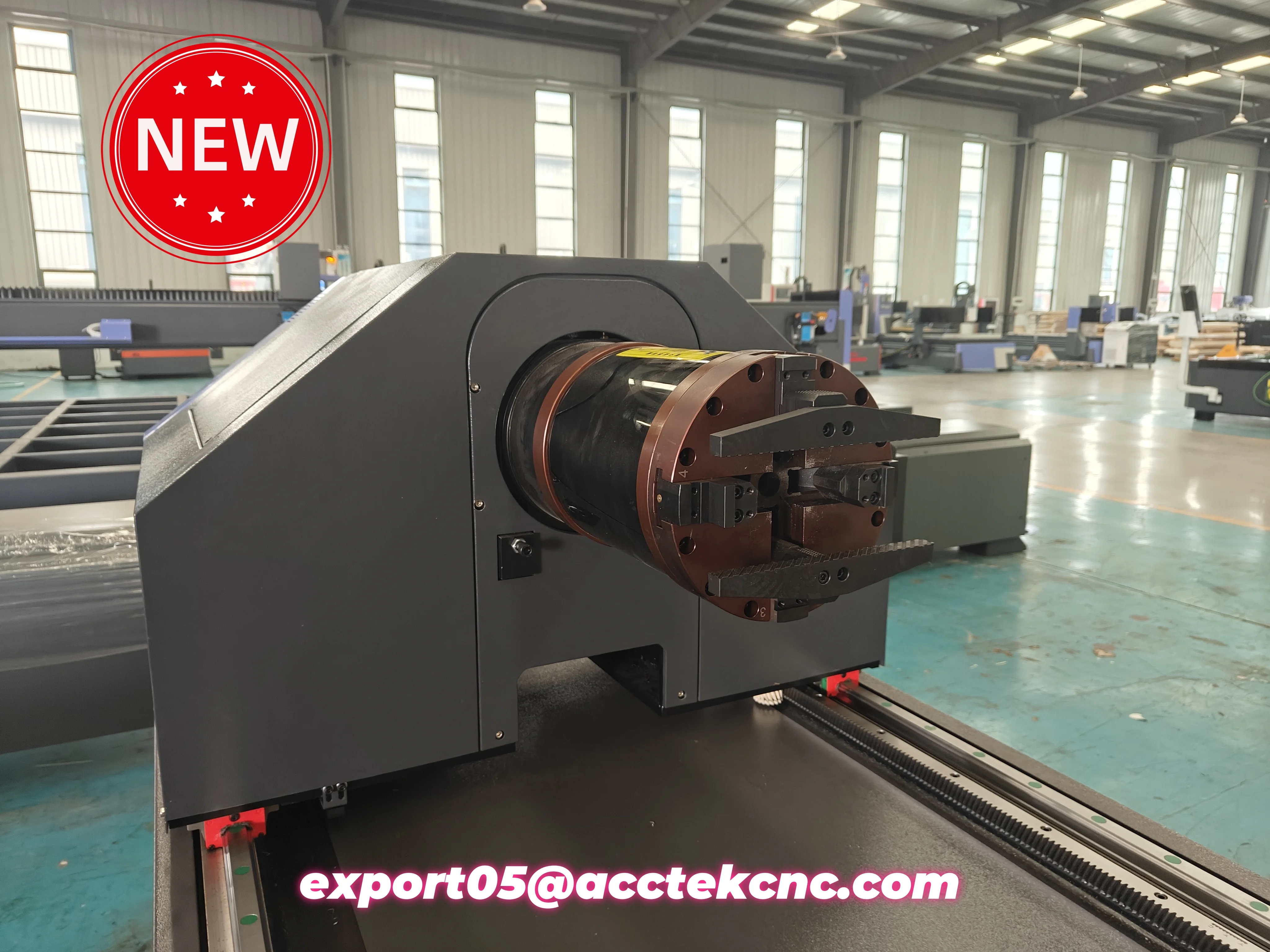 Rotary Tube Laser Cutter Pipe Efficient Chuck 1500W 2000W 3000W High Efficiency CNC Fiber Laser Cutting Machines for SS CS Iron