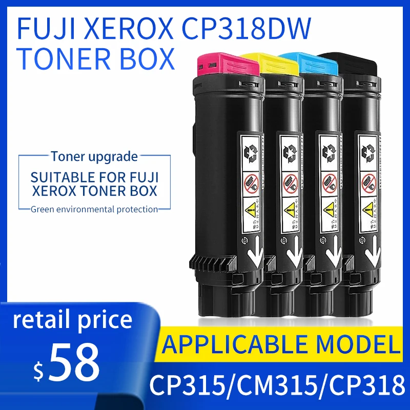 

Applicable to Fuji Xerox cp318dw toner cartridge cp315dw color printer cartridge toner cartridge cm318z cp315z cartridge toner c