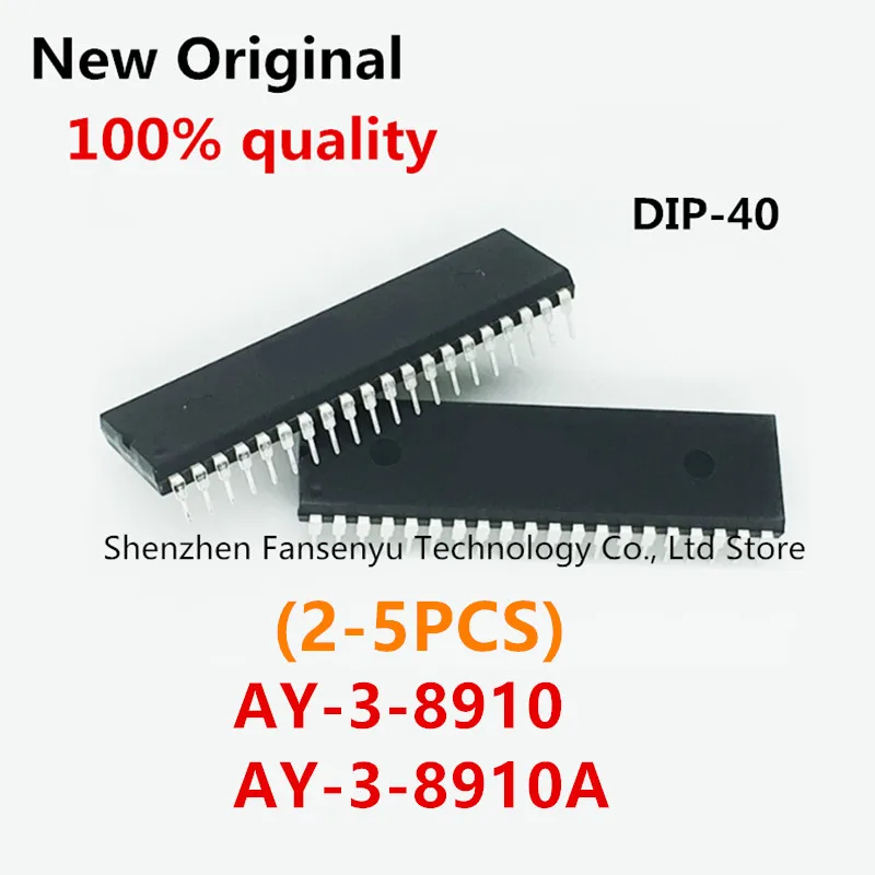 

(2-5piece) 100% New AY-3-8910 AY-3-8910A AY-3 8910 8910A DIP-40 Chipset