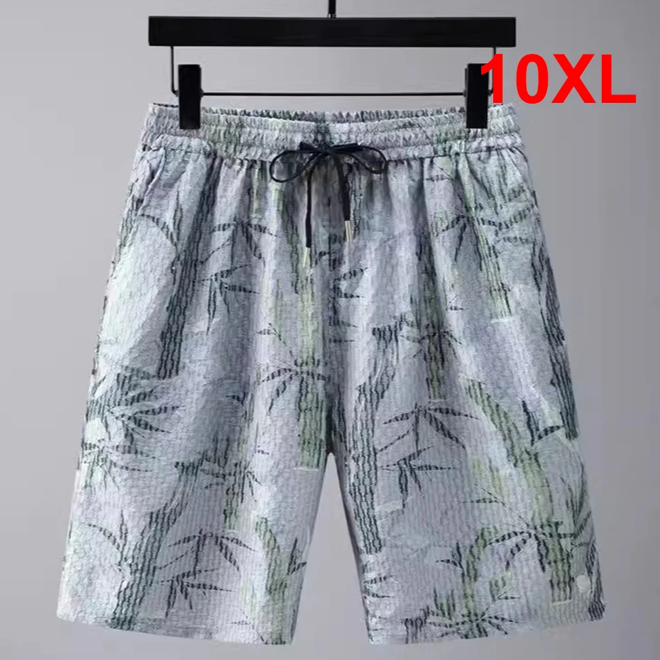 

Summer Cool Shorts Men Plus Size 10XL Beach Shorts Fashion Casual Short Pants Male Big Size Bottom