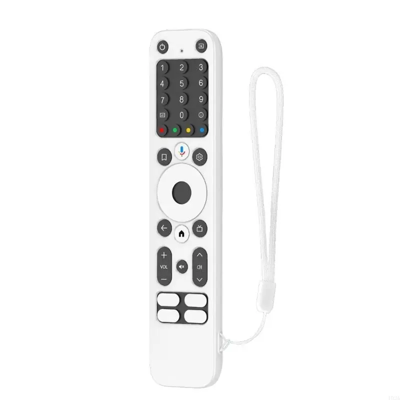 193A Soft Protective Cover Remote Control Case Silicone Sleeve Scratchproof Case with Lanyard for Homatics Box R 4K
