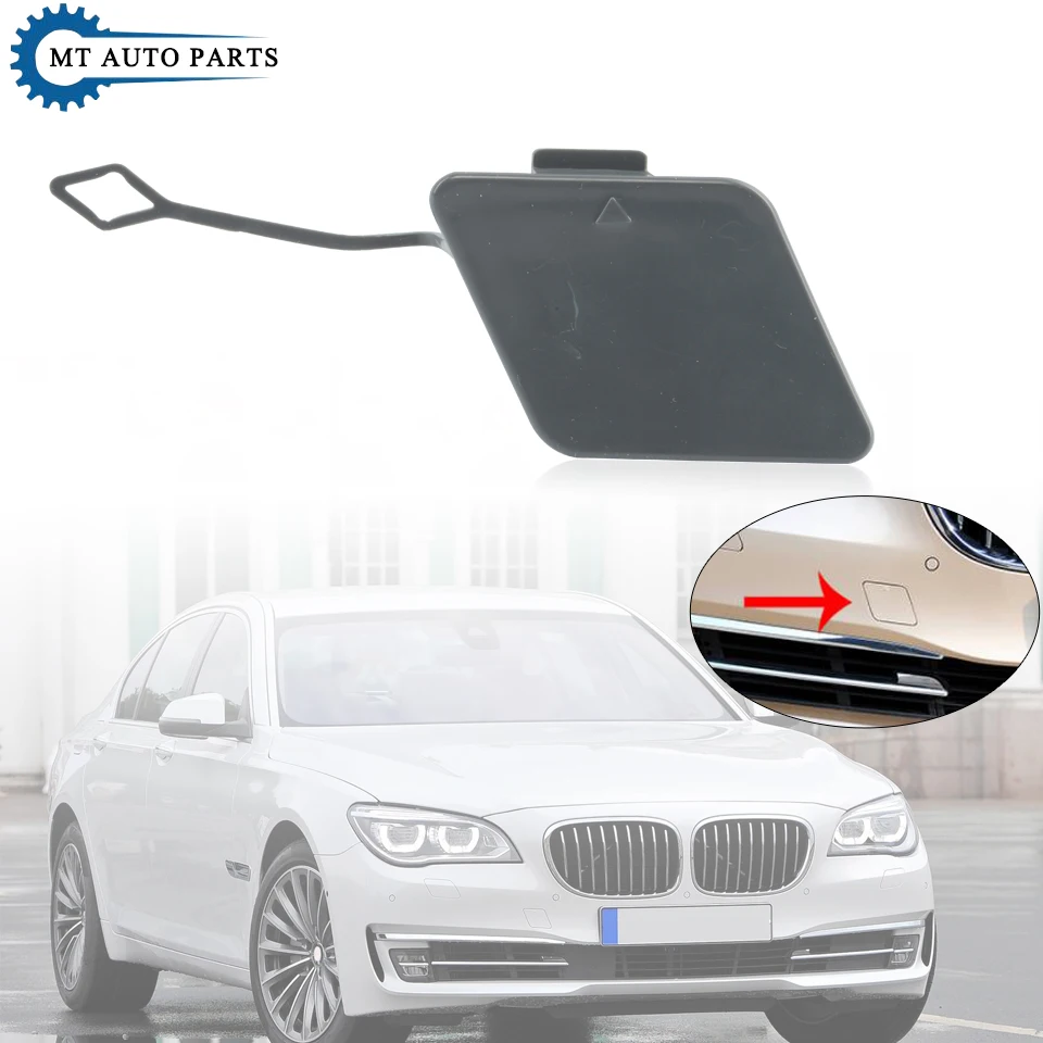 MTAP For BMW For 730 740 750 760 F01 F02 LCI 2013 2014 2015 Front Bumper Hauling Towing Eye Cover Towing Hook Garnish Trim Cover