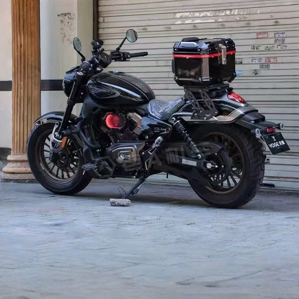 Used for modifying the VOGE CU625 Chinchilla Grey Stone CFMoto retro motorcycle with a mobile tail rack, rear rack, and tail box