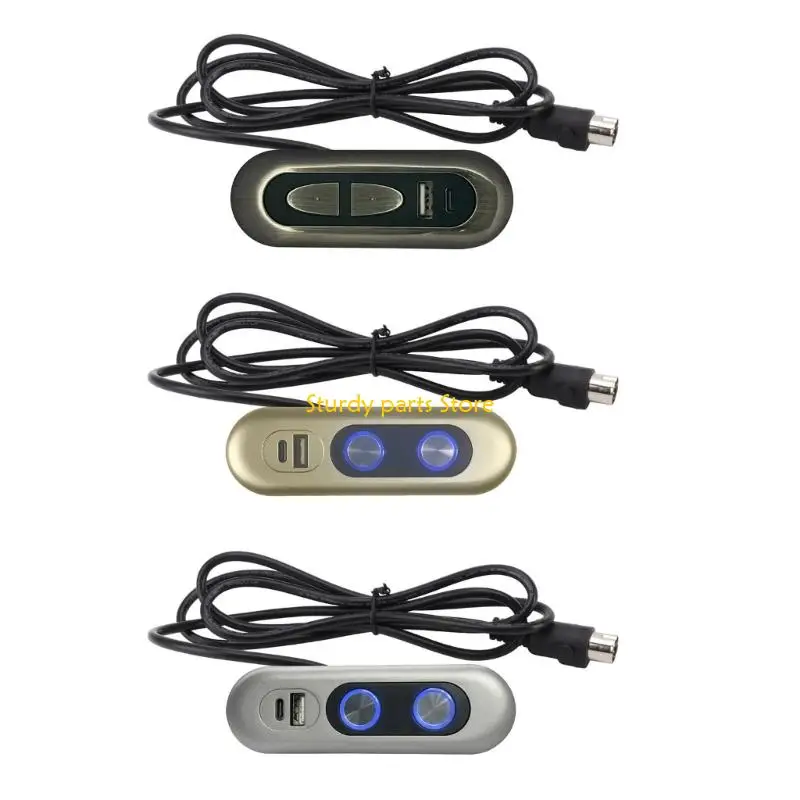 

97QC Electric Recliner Switches 2 Button 5 Pin Hand Control Lift Switches Enduring