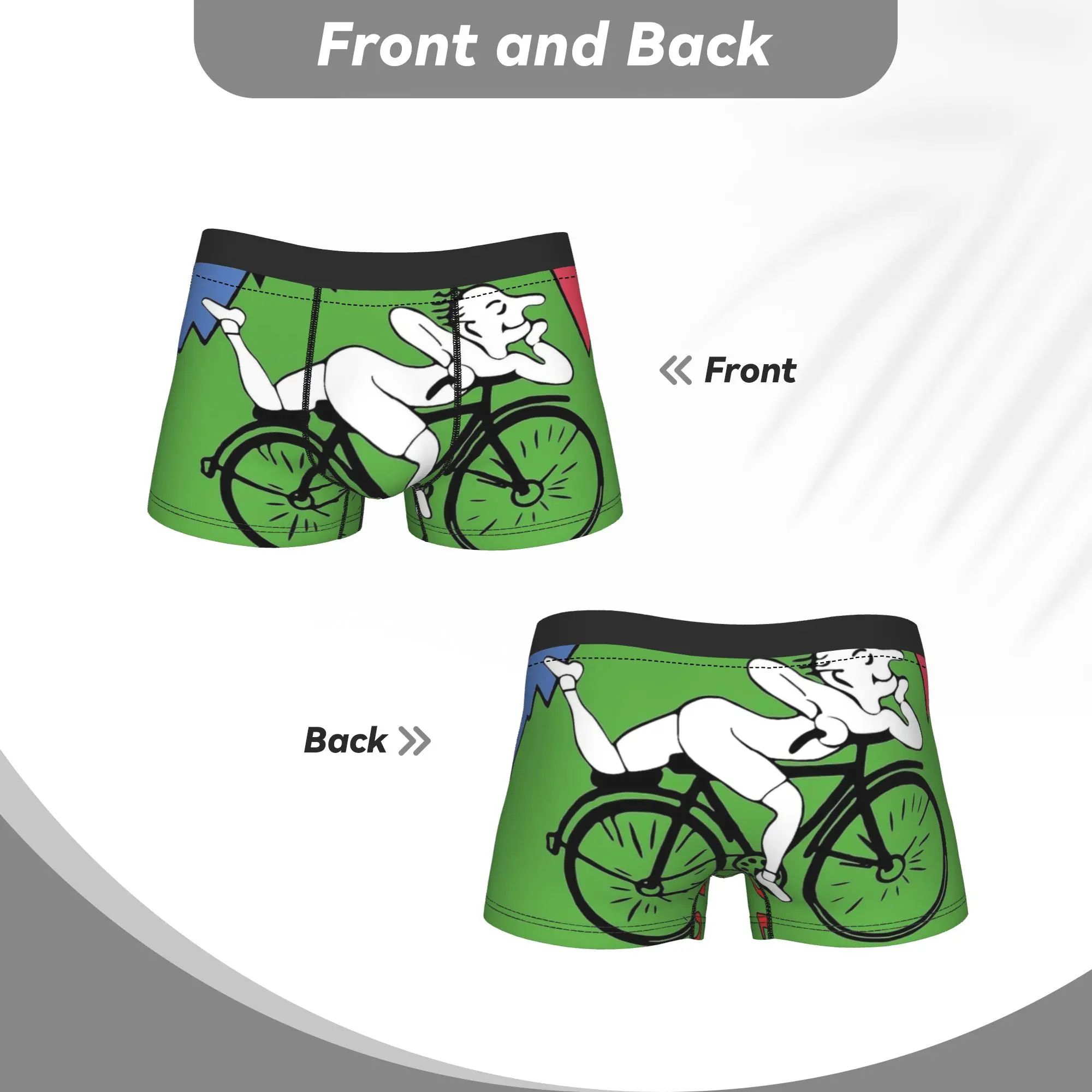 LSD ألبرت هوفمان نشاف دراجة يوم 1943 ملابس داخلية مخصصة جذع ترينكي الذكور سراويل مرنة الملاكم موجز هدية عيد ميلاد