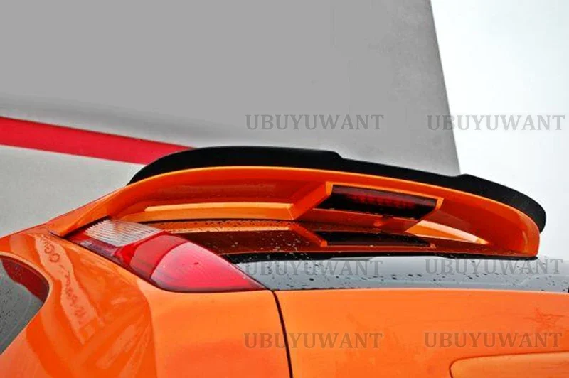 SPOILER FÜR FORD FOCUS MK2 ST ABS-Kunststoff Glänzend Schwarz Dachflügel Heckspoiler Für Ford Focus MK2 MK2.5 ST225 Spoilerlippe – Detail 2