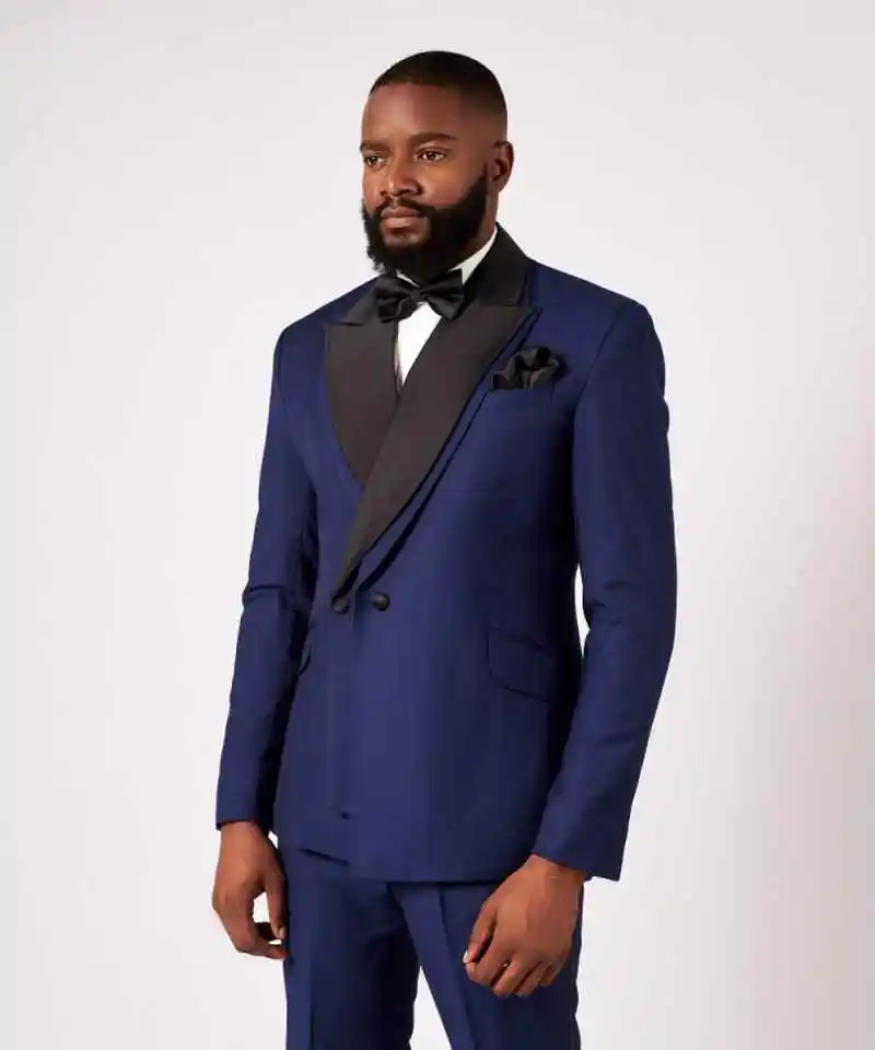 Formal Wedding Tuxedos Peaked  - Men Formal Wear Modern ulasan dan harga