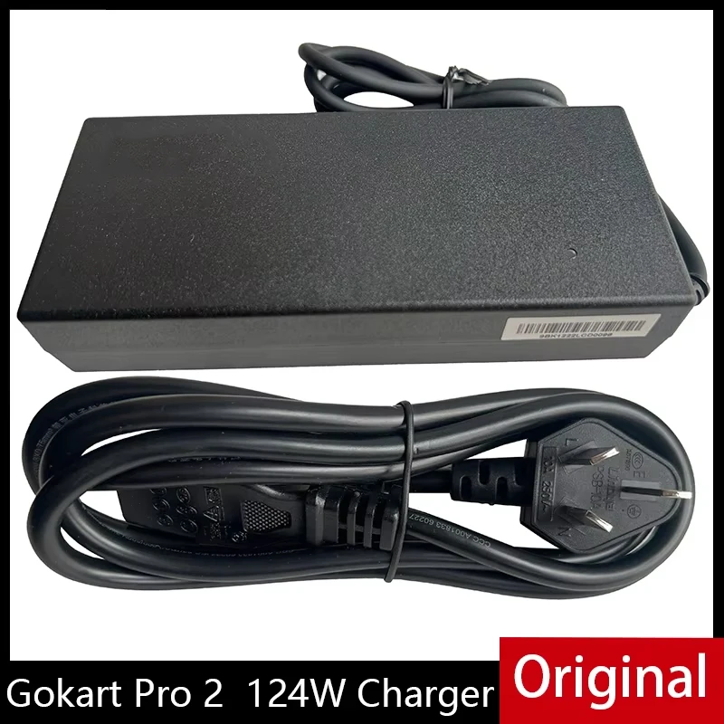 

Оригинальное зарядное устройство для Segway Ninebot Gokart Pro 2 S MAX Smart Self Balance, детали для электрического скутера, адаптер 124 Вт 63 В