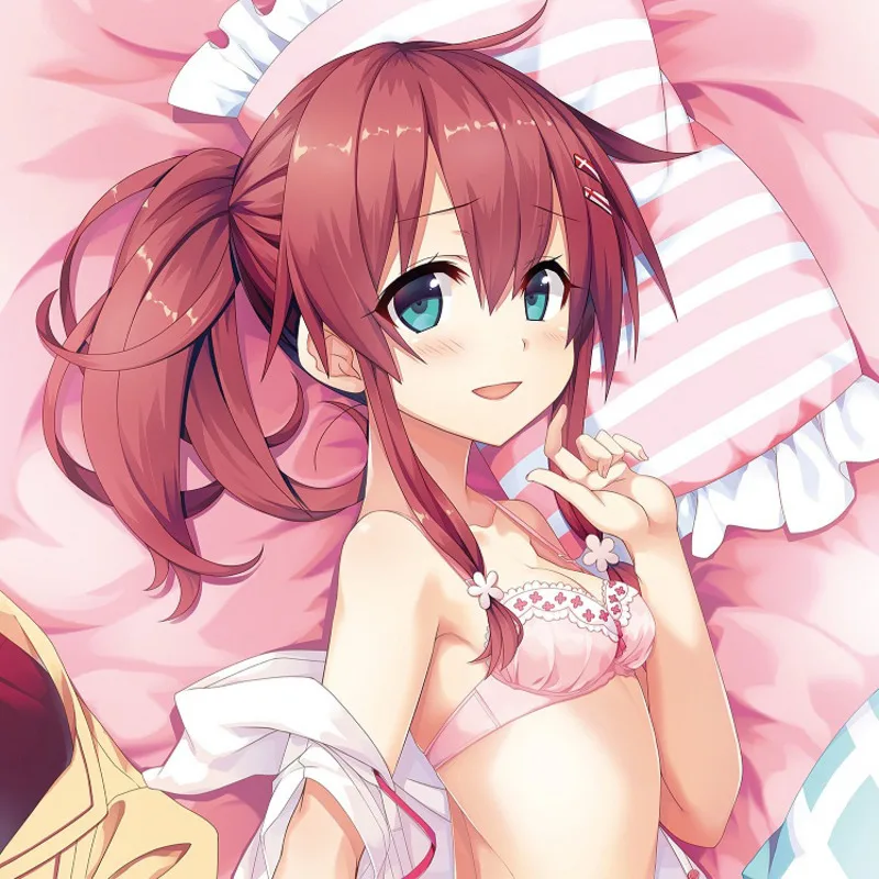 

Maitetsu Anime Migita Hibiki Girl Dakimakura Hugging Body Pillow Case Long Otaku Cushion Cover Cosplay High Quality Xmas Gifts