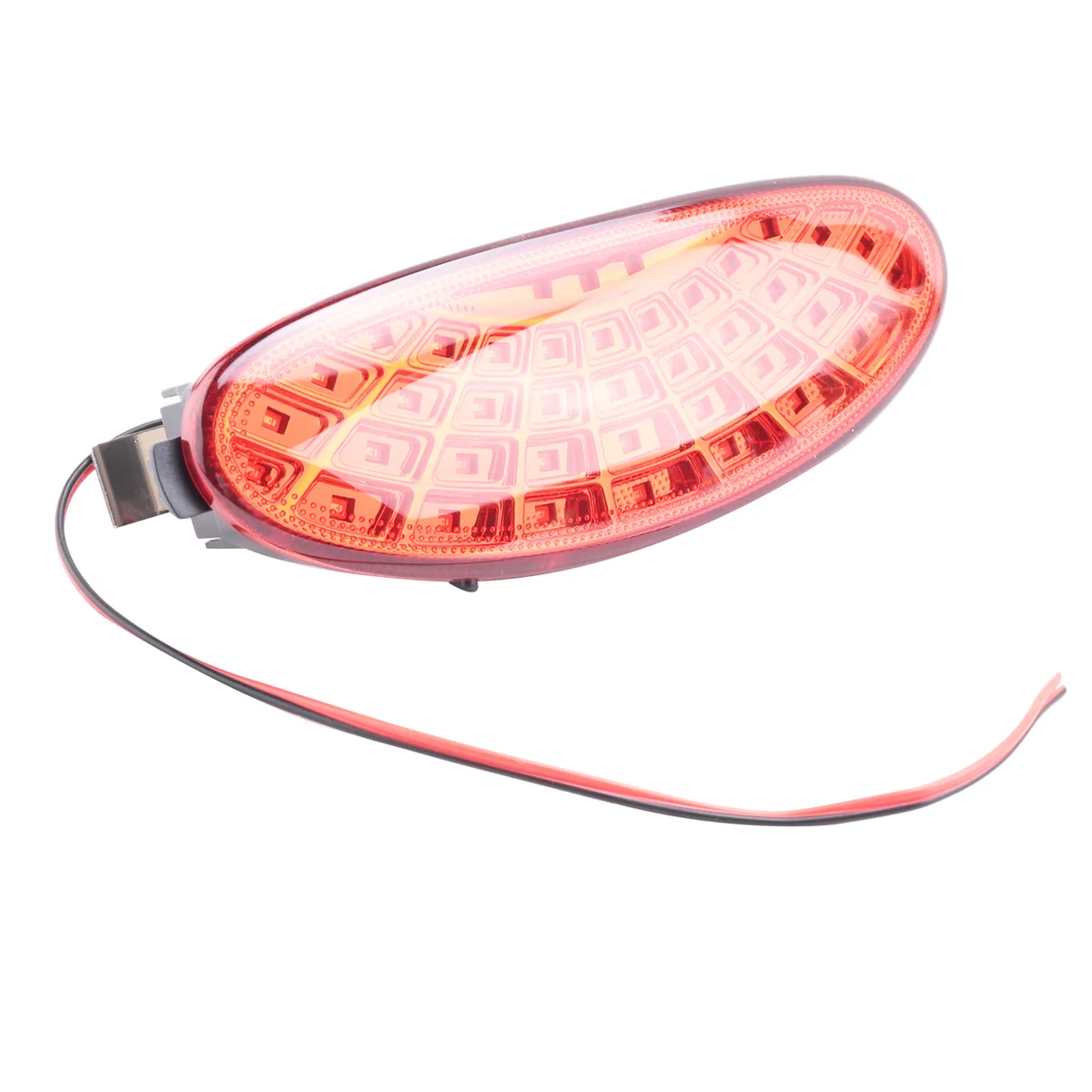 For Peugeot 206 206CC Car LED Rear Bumper Light with Light Bulb Parking Warning Light Reflector Taillights 6351K5