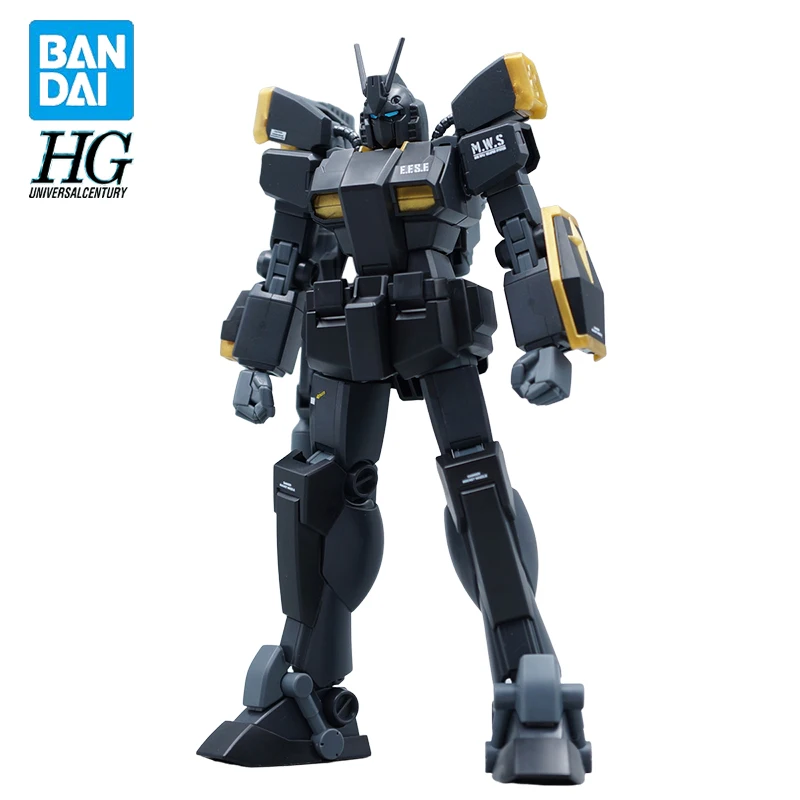 In Stock Genuine Original BANDAI Build HGBF 061 PF-78-3BL LIGHTNING BLACK WARRIOR GUNDAM Action Anime Figure Model Dolls Gifts