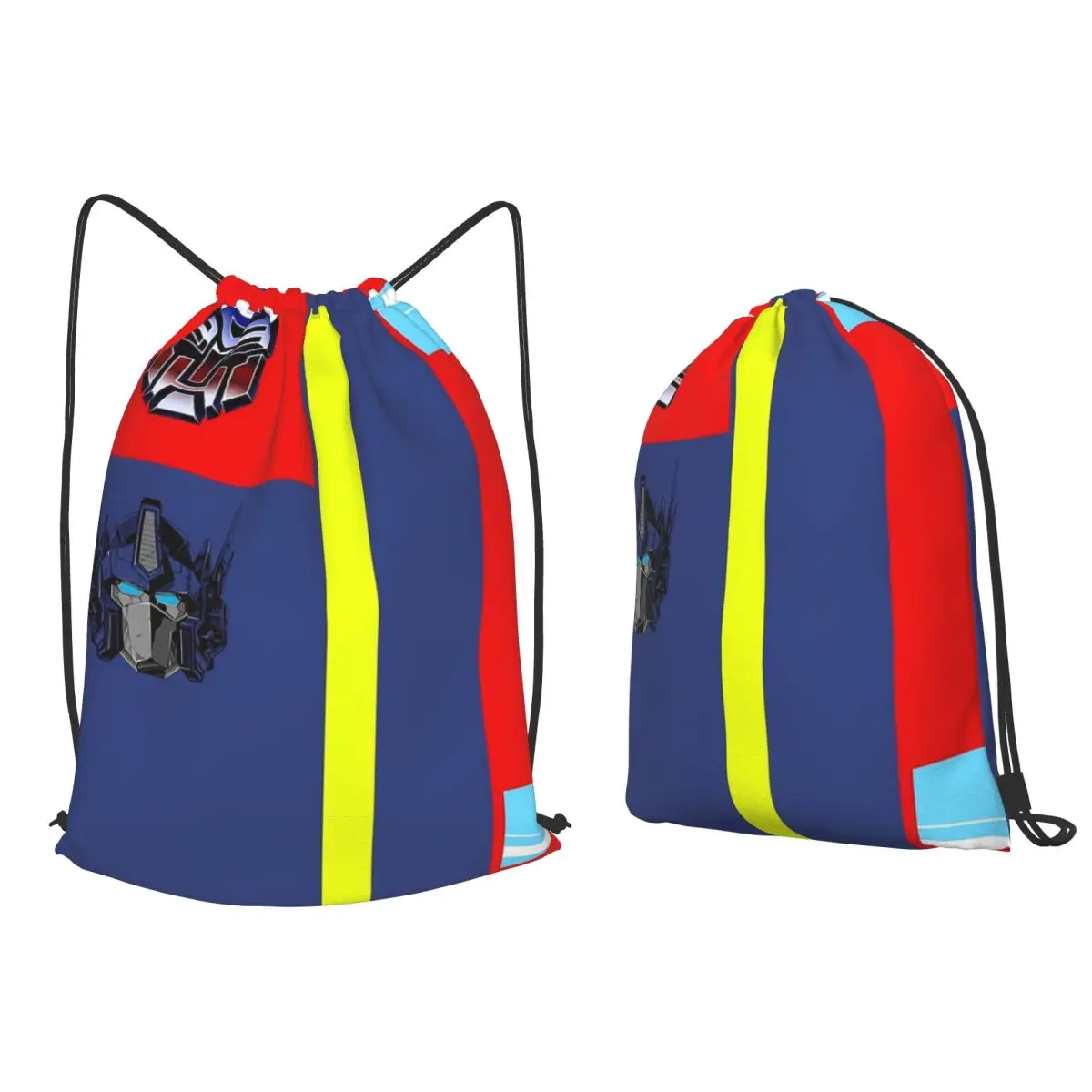 Autobots Prime Bag Backpacks Casual Drawstring Bags Sports Bag Book Bags for Man Woman Students