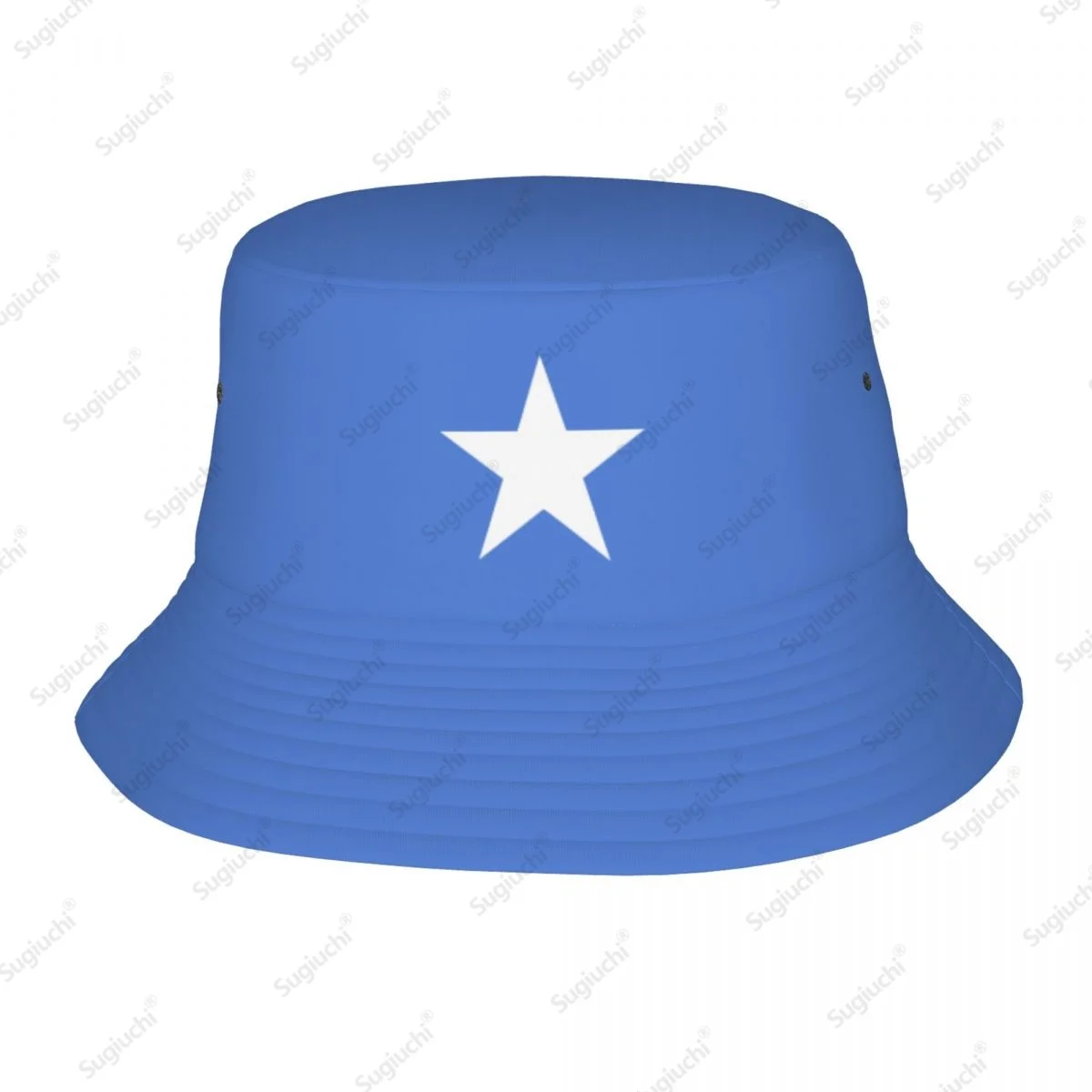 

2025 Somalia 3D Flag Men Women Bucket Hat Outdoor Sun Protection Cap Breathable Mesh For Fisherman Camping Hiking