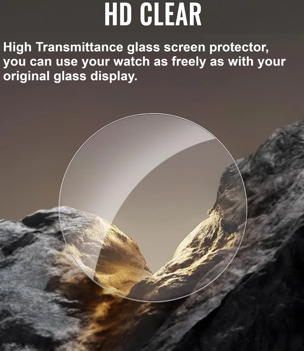 Protector de pantalla de reloj inteligente para SUUNTO RUN, película protectora transparente antiarañazos, vidrio templado HD, 5 uds.