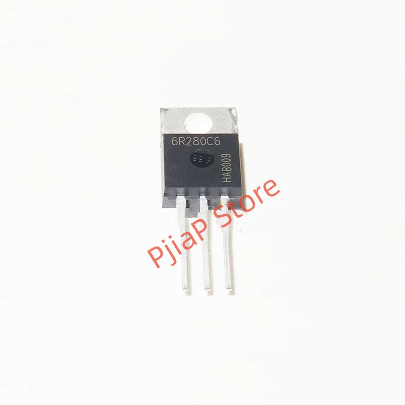 

10 шт. 100% Новый оригинальный 6R280C6 IPP60R280C6 TO220