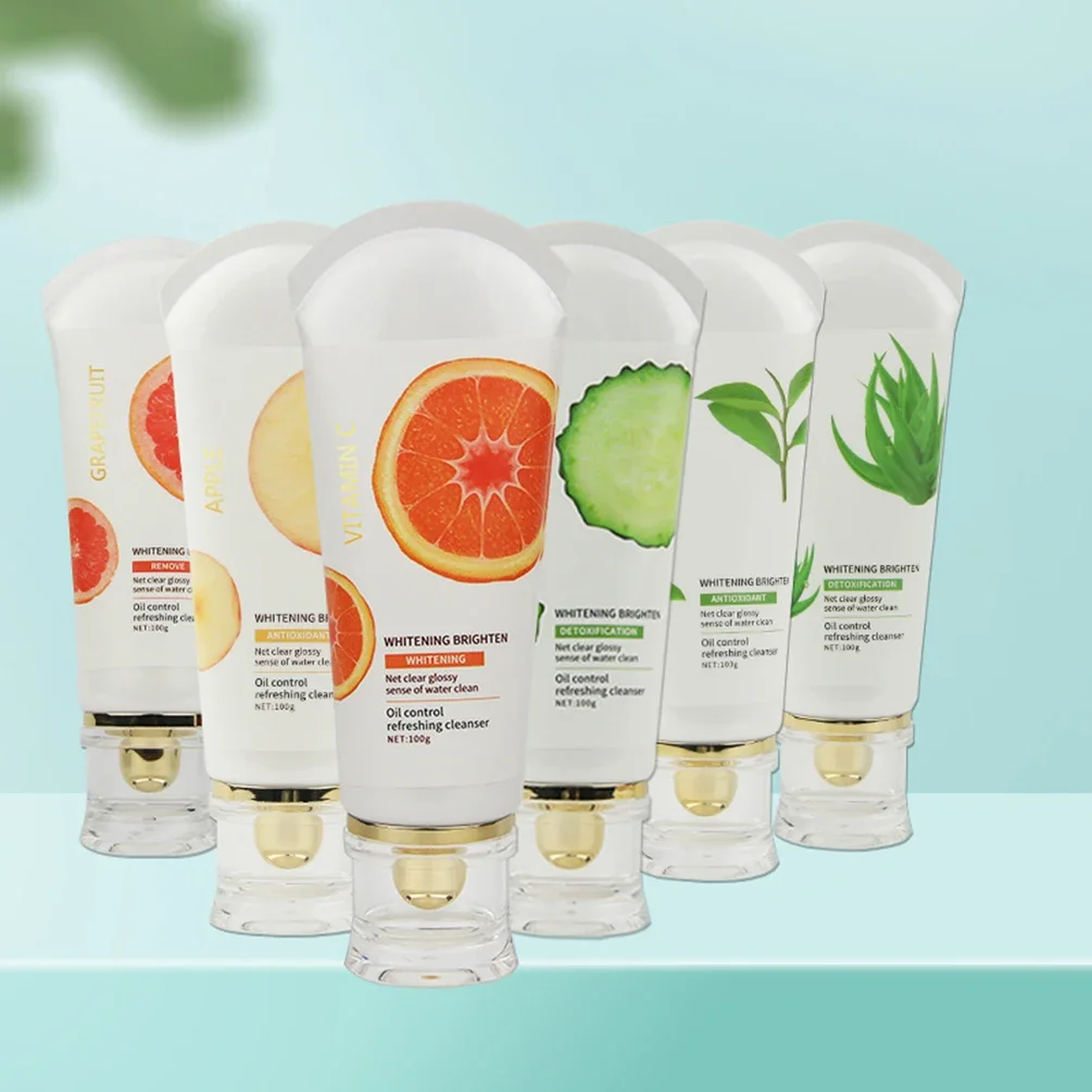 Limpador de aminoácidos de marca própria logotipo personalizado refrescante anti-acne hidratante limpador de bolhas removedor de maquiagem atacado