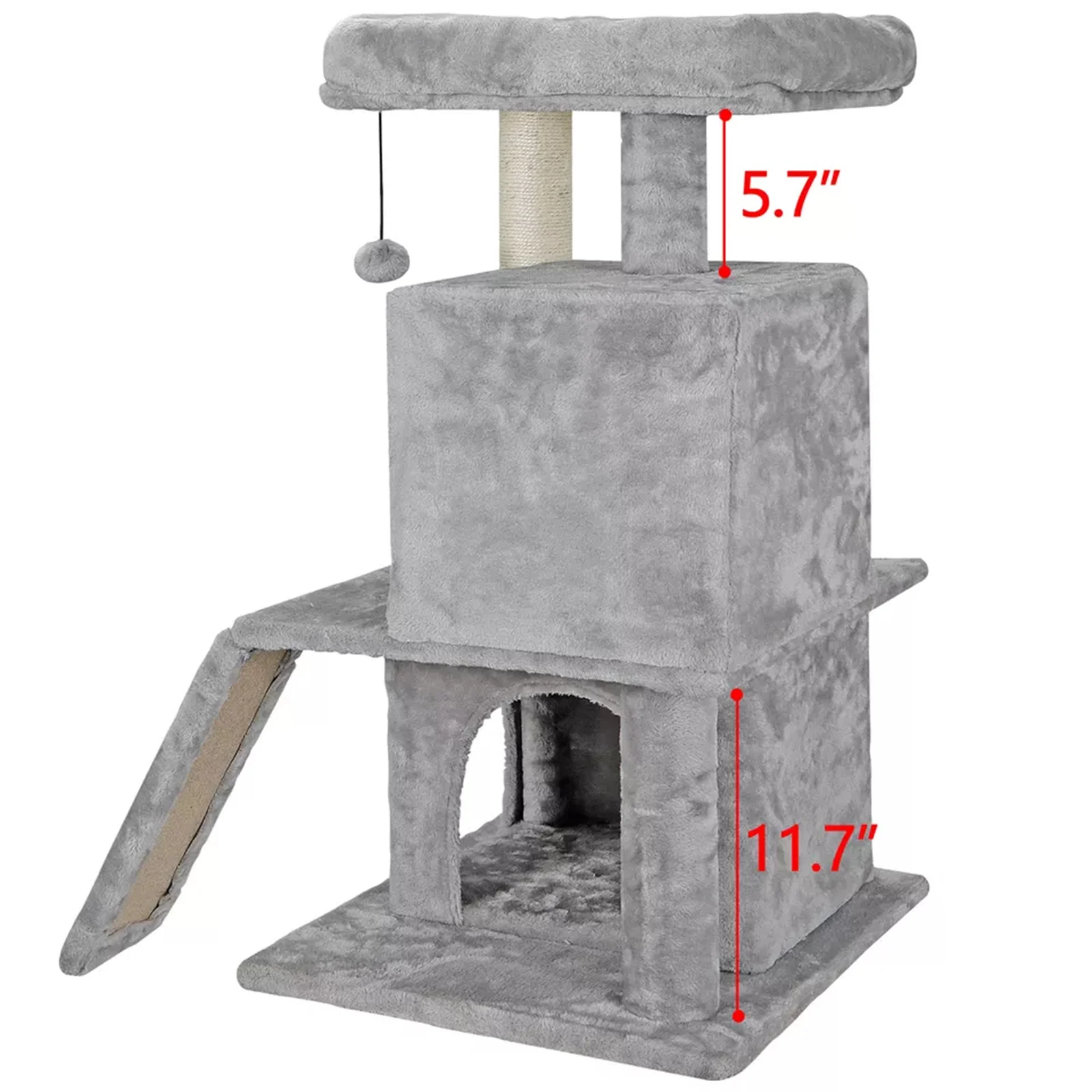 

Cat Tree Tower 34" Activity Center Large Playing Condo