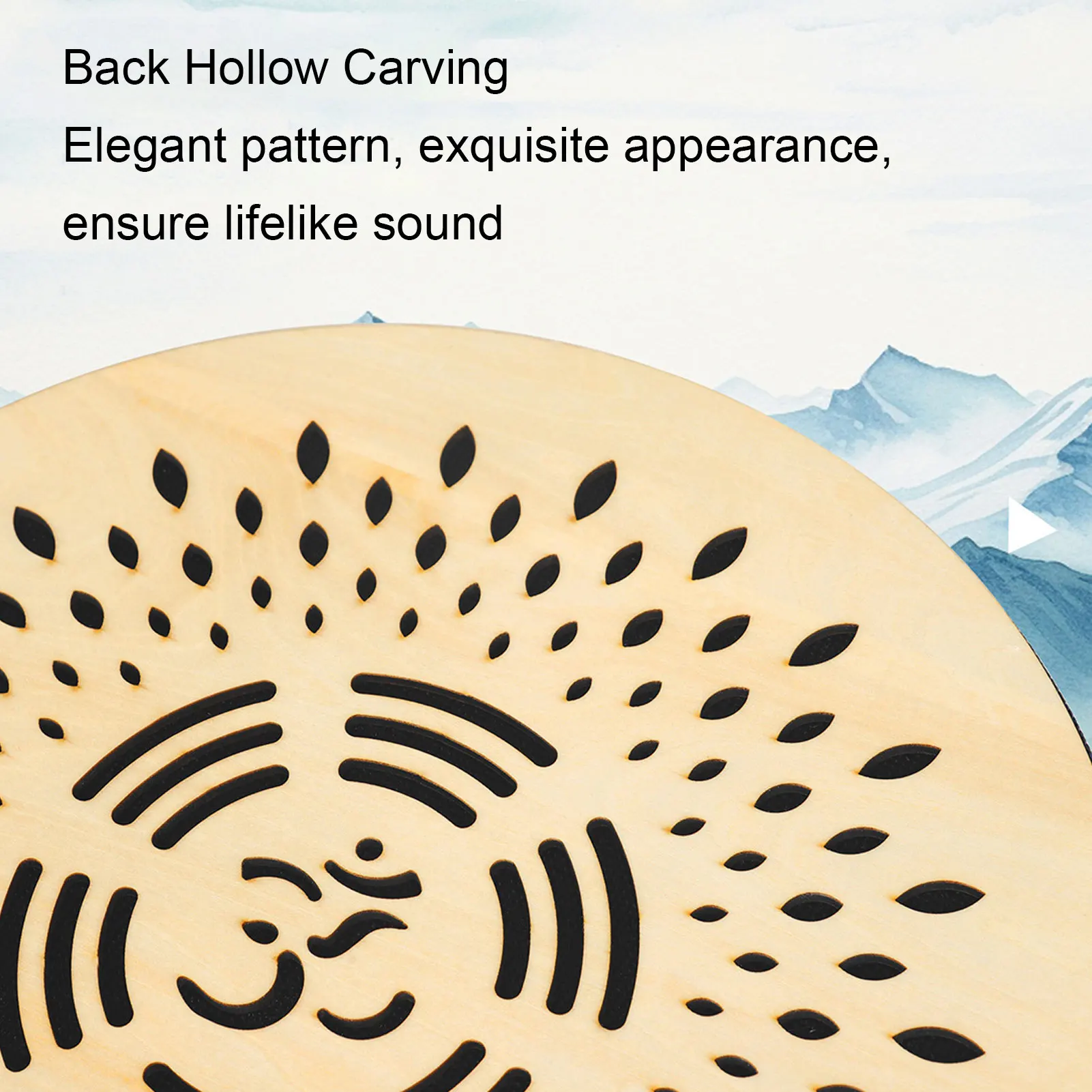 12 بوصة تيار طبل المحيط المطر الصوت اليد قرع طبل غرامة براعة سهلة الاستخدام المحمولة لتجمع حفلات الحفلات الموسيقية