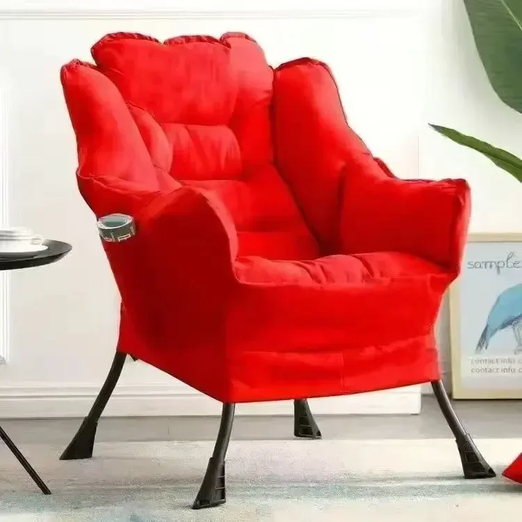 2023 Couch Computer Single Sofa Home Balcony Lounge Chair Lounge Chair Dormitory Can Lie Back Small Sofa Cafe