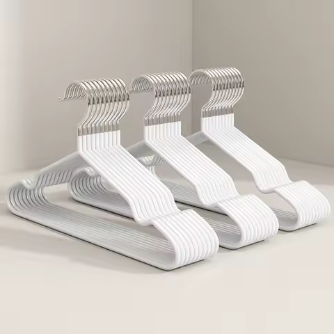 Cabides de roupas sem marcação para uso doméstico cabides de secagem antiderrapantes de metal grosso cabides de armazenamento quartos guarda-roupas adulto cl