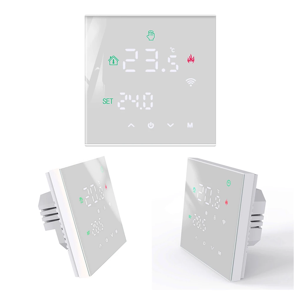 Smart Temperature Remote Controller M3H Tuya WiFi termostato 3A 16A Display LCD Touch Screen per acqua/pavimento elettrico/caldaia a Gas