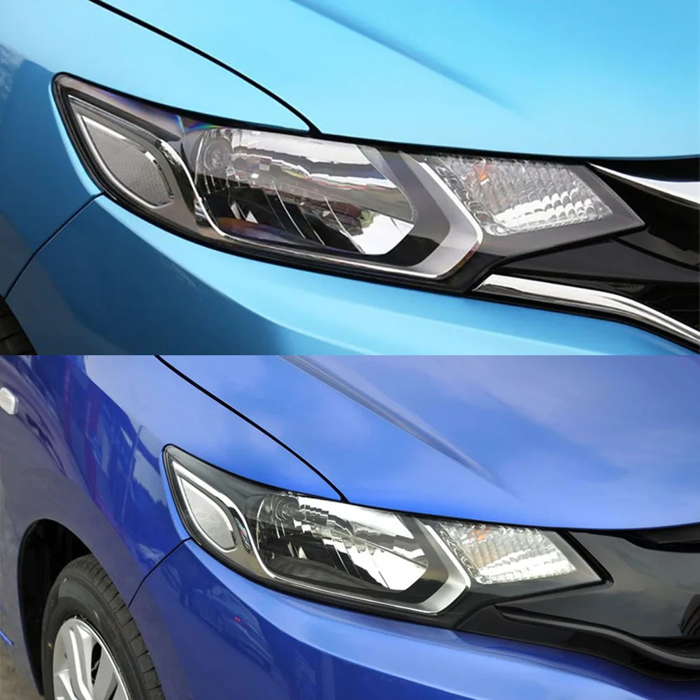 Car Front Headlight Lens Cover Headlight Lamp Replacement Shell for Honda Fit / Jazz 2014 2015 2016 2017 2018 Left