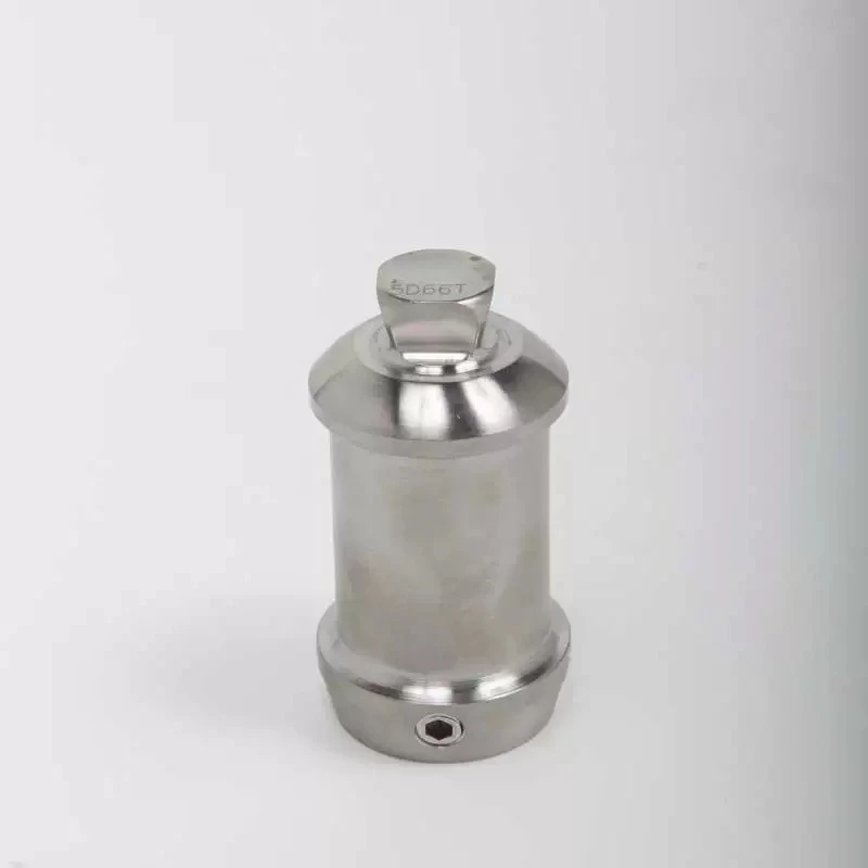 Stainless Steel Prosthetic Connector – Square Pyramid Dual-Port Adapter & Extension Joint for Lower Limb Prosthetics