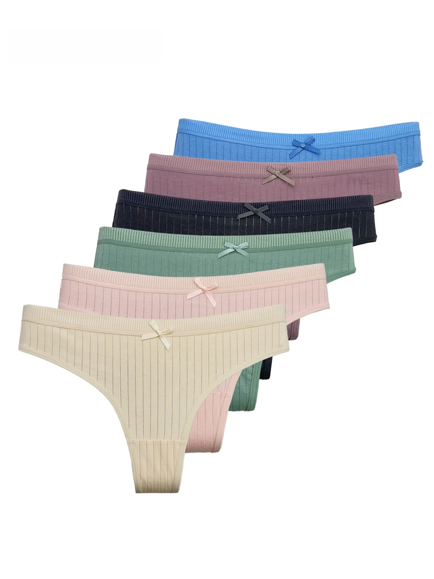 Ropa Interior Femenina Sexy de Cintura Baja, Transpirable, de Algodón, para Deporte, Fitness, Yoga, Tanga, Marca Mooame