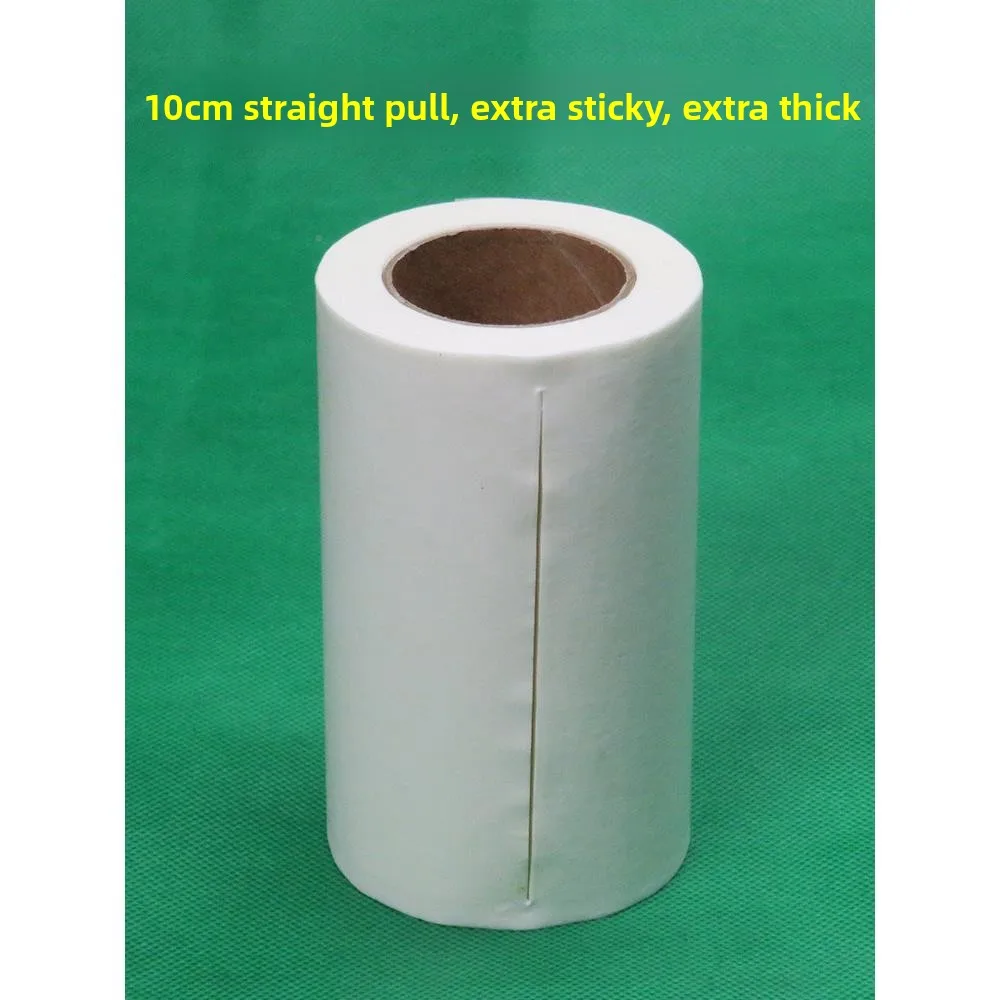 CE2Q Sticky Hair Removal Paper 10 Rolls Thickened Adhesive Hair Removal Roll Cleaner for Clothes Dust Removal And Storage