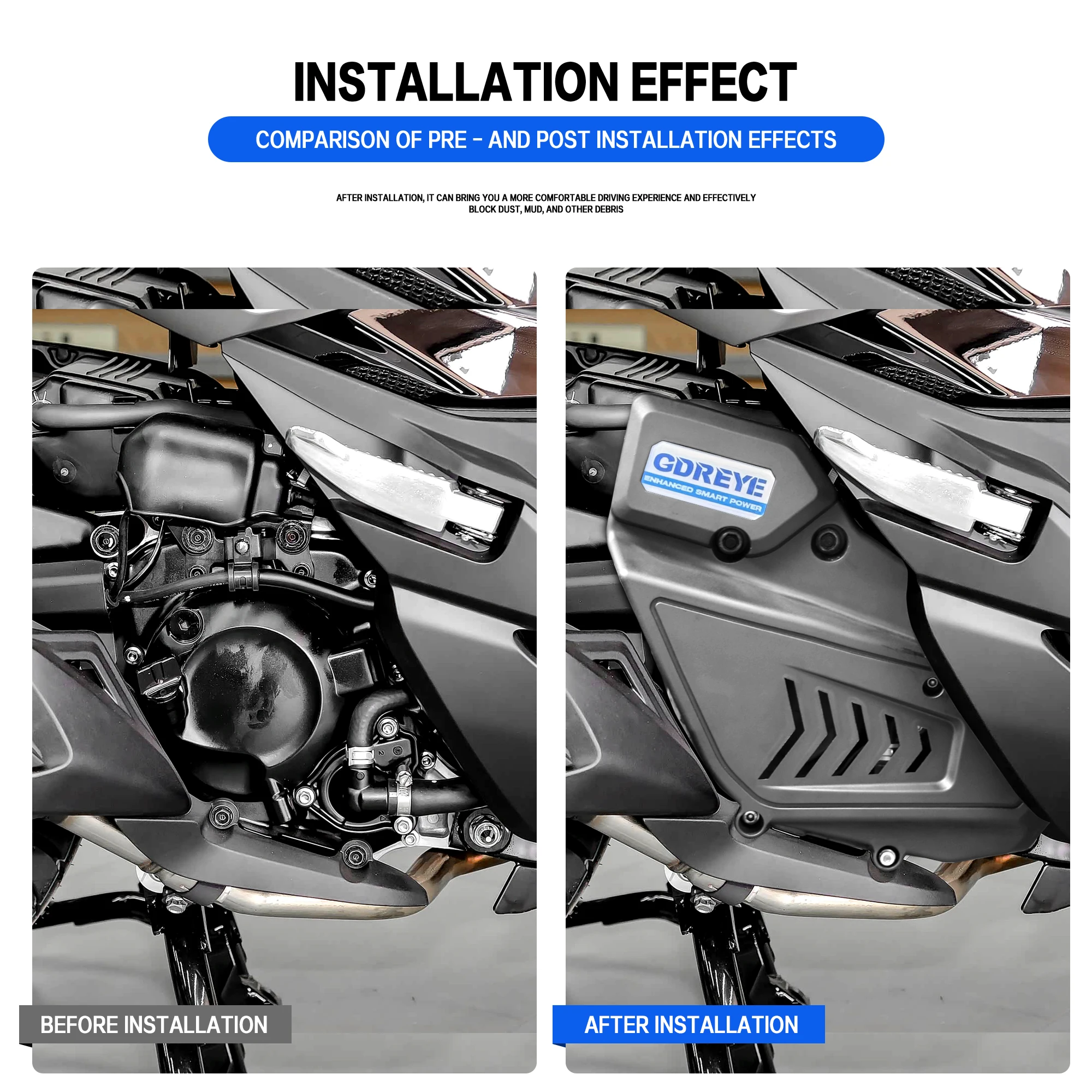 جديد حزمة الضغط العالي الغطاء الواقي زيت المحرك غطاء مضاد للسرقة الحرس الزخرفية لهوندا ADV350 2024 NSS350 FORZA350