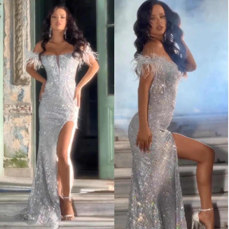 

Customized Print Sleeveless Long Prom Dress Lace Boho V Neck Loose A Line Evening Gowns Elegant Party Dress Robe Femme