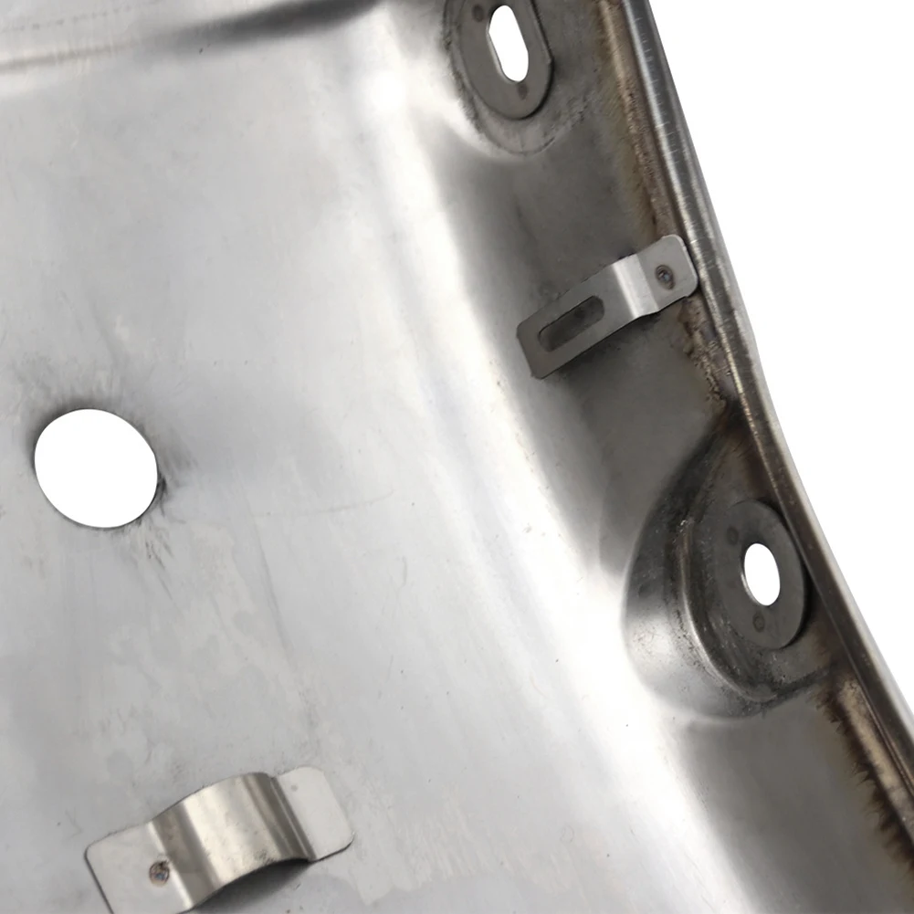 

Stainless Steel Motorcycle Rear Fender Flares Mud Flaps Mudguard Splash Guard For GN125 GN250-N29R