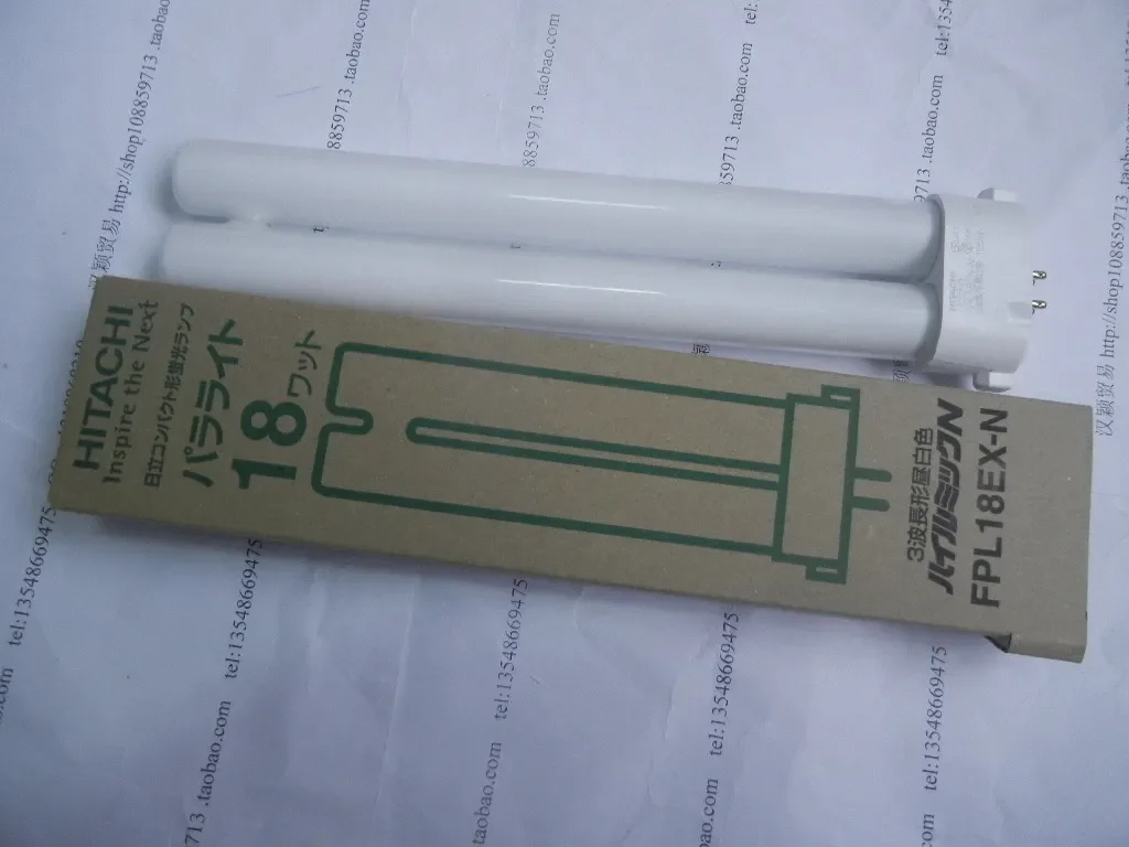 BC لتوشيبا FPL18EX-N/2 18 واط CFL مصباح الفلورسنت المدمج ، FPL 18EX-N/2 ضوء النهار 4 دبابيس أنبوب لمبة